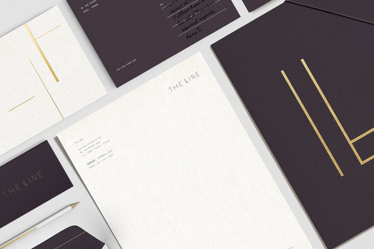 The Line高端奢侈品牌咨詢公司VI設(shè)計(jì)欣賞