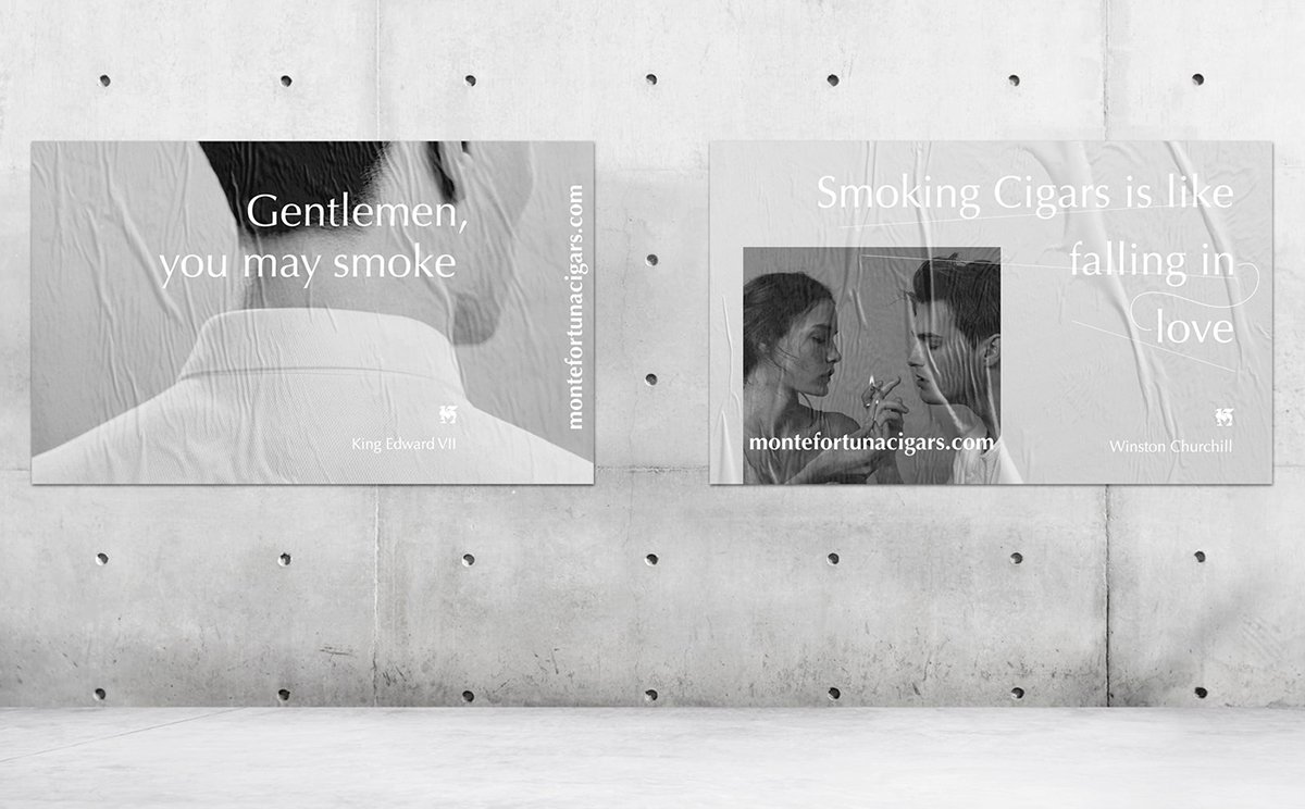 雪茄奢侈品品牌vi設計案例，vi設計，品牌vi設計，奢侈品vi設計，雪茄品牌vi設計，奢侈品vi設計案例，左右格局