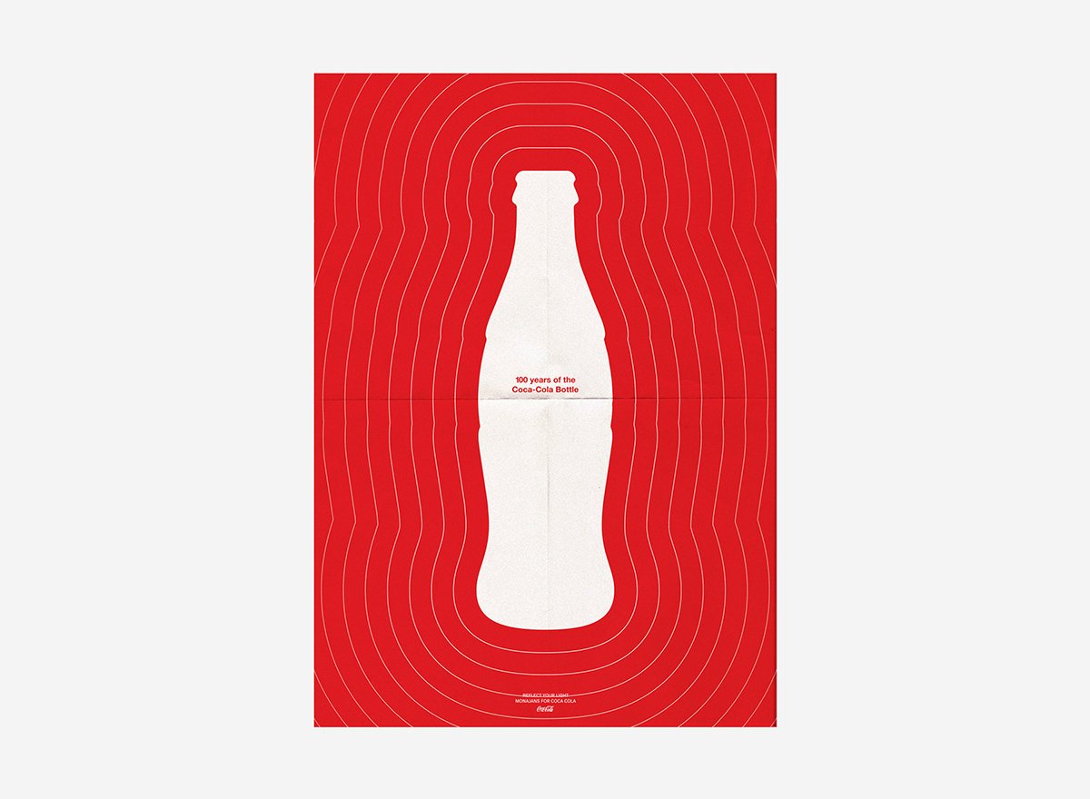 一組可口可樂創(chuàng)意海報設(shè)計和標識視覺形象設(shè)計，VI設(shè)計，創(chuàng)意海報設(shè)計，標識是視覺形象設(shè)計，可口可樂視覺形象設(shè)計