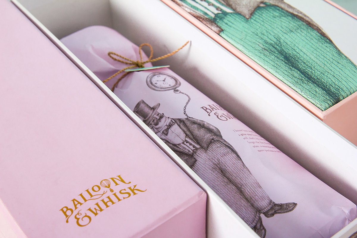 蛋糕店（食品）品牌vi設(shè)計(jì)—Balloon and Whisk 插圖賞析，vi設(shè)計(jì)，視覺(jué)形象vi設(shè)計(jì)，食品vi設(shè)計(jì)，包裝設(shè)計(jì)，蛋糕店品牌vi設(shè)計(jì)，vi品牌策劃，深圳vi設(shè)計(jì)，左右格局