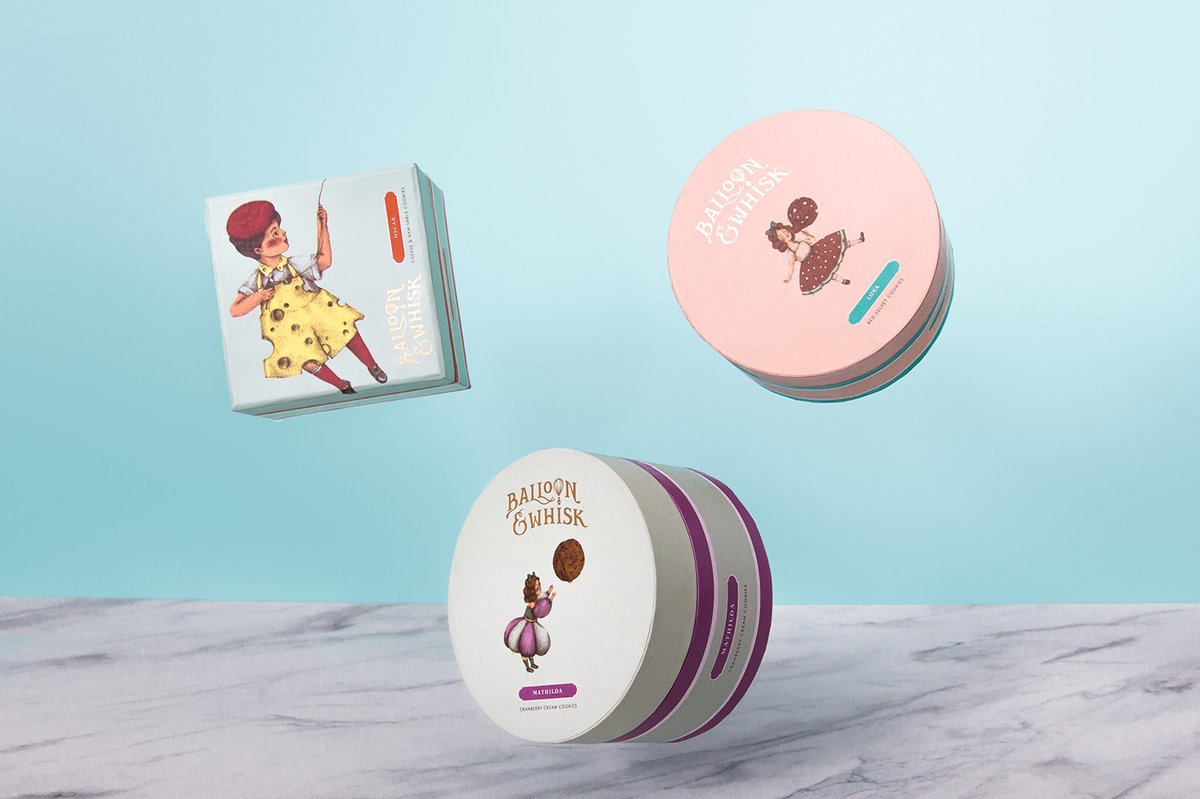 蛋糕店（食品）品牌vi設(shè)計(jì)—Balloon and Whisk 插圖賞析，vi設(shè)計(jì)，視覺(jué)形象vi設(shè)計(jì)，食品vi設(shè)計(jì)，包裝設(shè)計(jì)，蛋糕店品牌vi設(shè)計(jì)，vi品牌策劃，深圳vi設(shè)計(jì)，左右格局