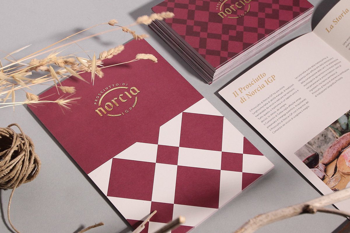 （食品）Norcia 火腿品牌vi設(shè)計(jì)和logo設(shè)計(jì)案例，vi設(shè)計(jì)，食品vi設(shè)計(jì)，食品品牌vi設(shè)計(jì)，品牌logo設(shè)計(jì)，品牌vi設(shè)計(jì)，vi品牌策劃，深圳vi設(shè)計(jì)，左右格局