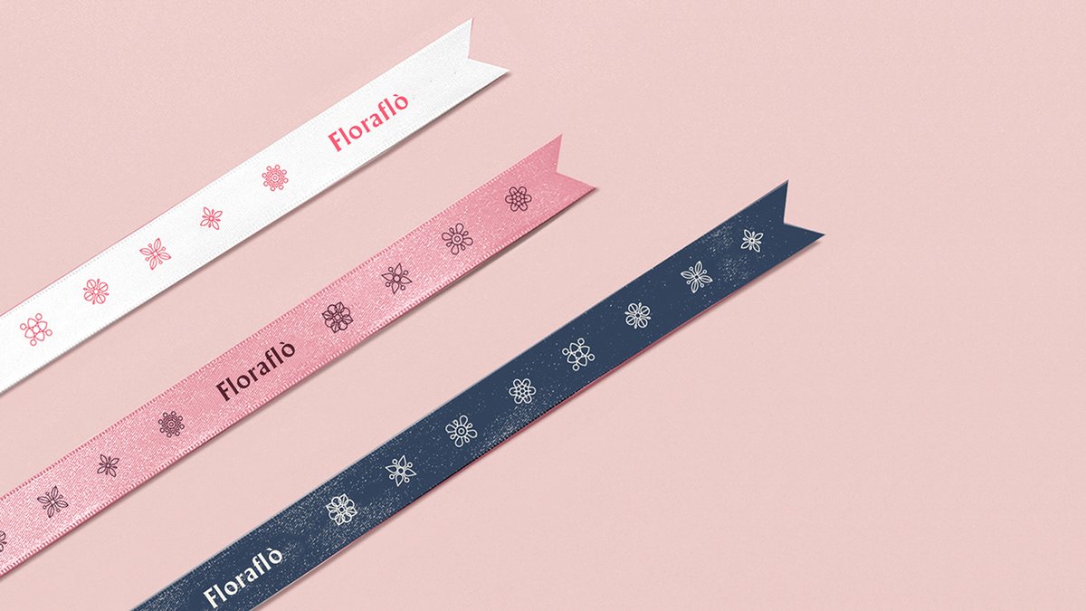 精品花店 Floraflò 品牌vi識別及圖標設計案例，vi設計，品牌vi設計，精品花店vi設計，圖標設計，品牌vi識別，深圳品牌策劃，深圳vi設計，左右格局