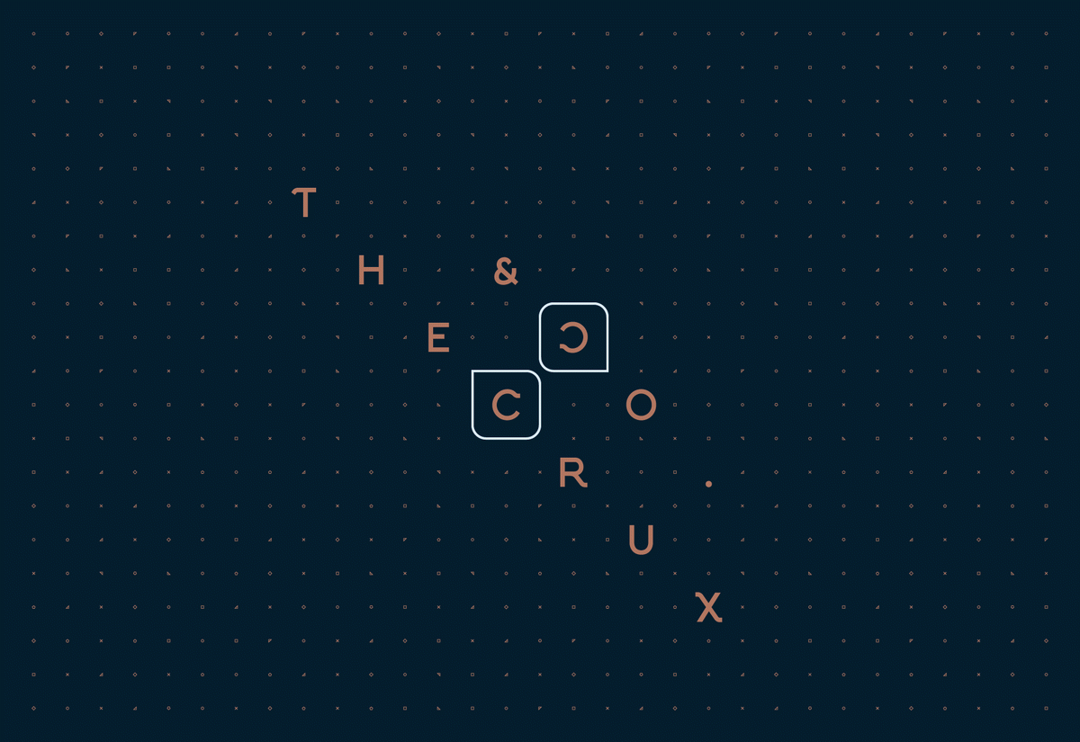 Crux & Co餐飲店品牌vi設(shè)計和logo設(shè)計——字母組合的標(biāo)志設(shè)計，vi設(shè)計，餐飲vi設(shè)計，餐飲品牌vi設(shè)計，logo設(shè)計，品牌標(biāo)識vi設(shè)計，品牌vi設(shè)計，品牌策劃，深圳vi設(shè)計，左右格局