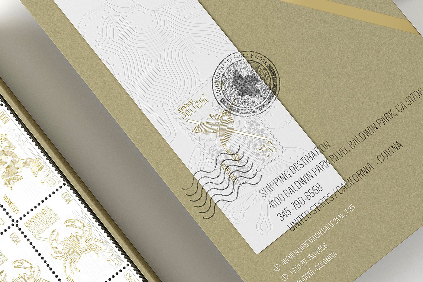 國外城市插畫郵票品牌vi設(shè)計案例，城市品牌vi設(shè)計，vi形象設(shè)計，深圳vi設(shè)計，左右格局