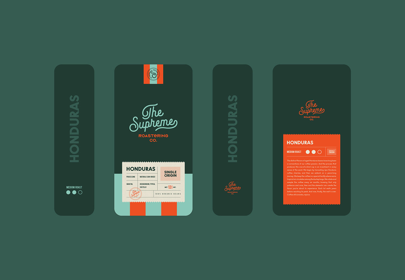 國外烘焙公司咖啡品牌VI設(shè)計和包裝設(shè)計，餐飲vi設(shè)計，包裝設(shè)計，深圳vi設(shè)計，左右格局