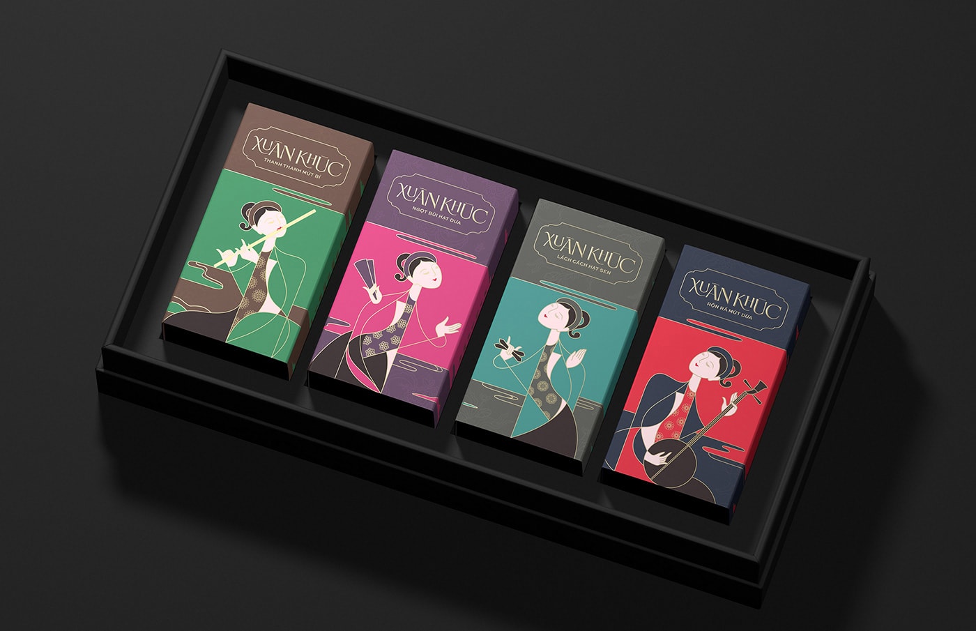 現代越南糖果品牌vi包裝設計和品牌策劃，食品VI設計，食品包裝設計，品牌策劃，深圳VI設計，左右格局