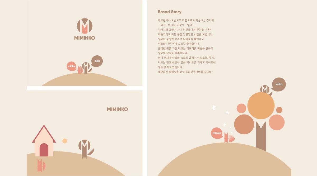 高端MIMINKO寵物用品品牌體驗VI形象設計，品牌視覺設計，品牌策劃，VI形象設計，深圳品牌設計，左右格局