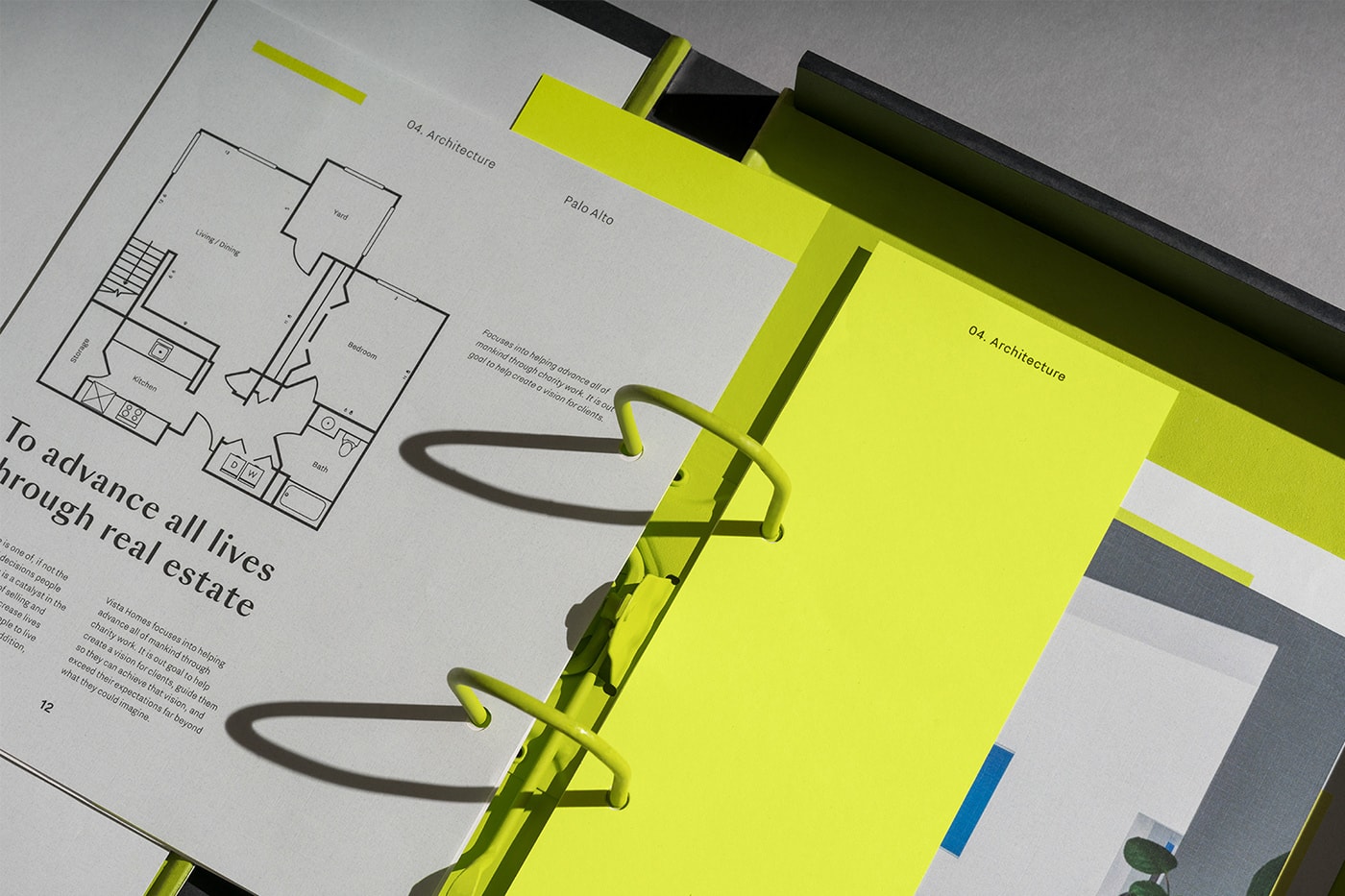 Vista Homes 房地產設計公司品牌VI視覺設計欣賞，建筑VI設計，房地產VI設計，品牌視覺設計，深圳VI設計，左右格局