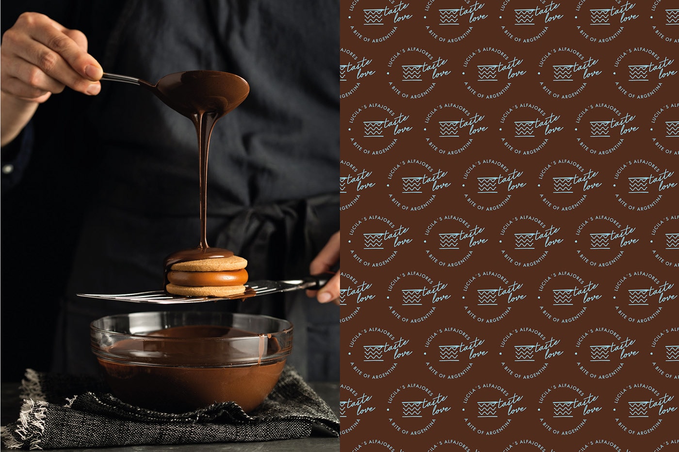 傳統手工糕點食品品牌VI設計和包裝設計，食品VI設計，食品包裝設計，深圳VI設計，左右格局