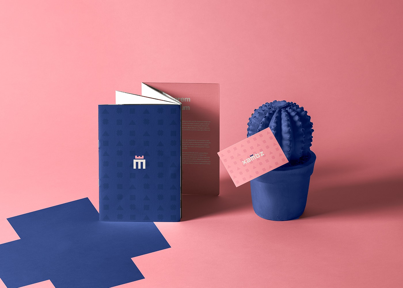 Xambz 兒童派對(duì)定制精品店品牌VI視覺(jué)設(shè)計(jì)案例，VI形象設(shè)計(jì)，兒童精品店設(shè)計(jì)，深圳VI設(shè)計(jì)，左右格局