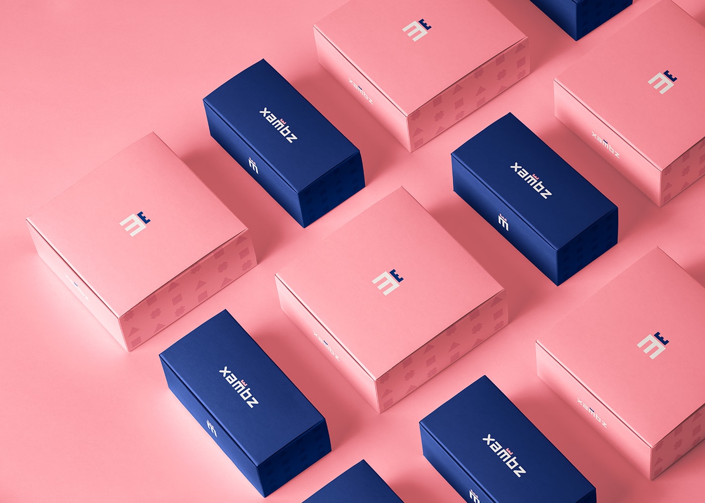 Xambz 兒童派對(duì)定制精品店品牌VI視覺(jué)設(shè)計(jì)案例，VI形象設(shè)計(jì)，兒童精品店設(shè)計(jì)，深圳VI設(shè)計(jì)，左右格局