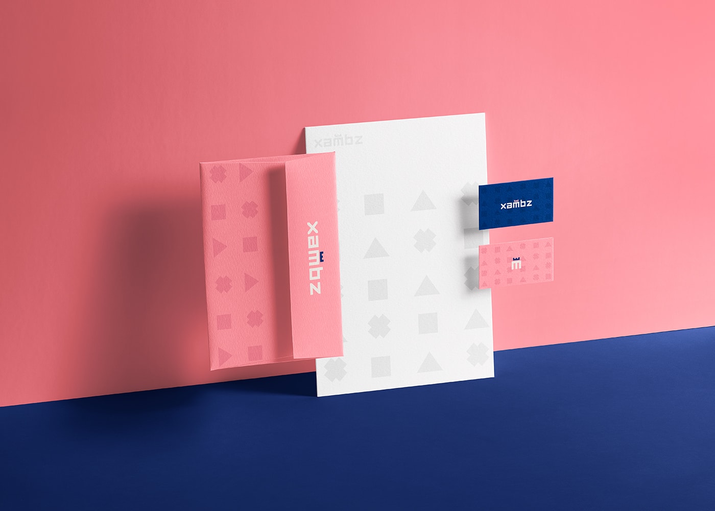 Xambz 兒童派對(duì)定制精品店品牌VI視覺(jué)設(shè)計(jì)案例，VI形象設(shè)計(jì)，兒童精品店設(shè)計(jì)，深圳VI設(shè)計(jì)，左右格局