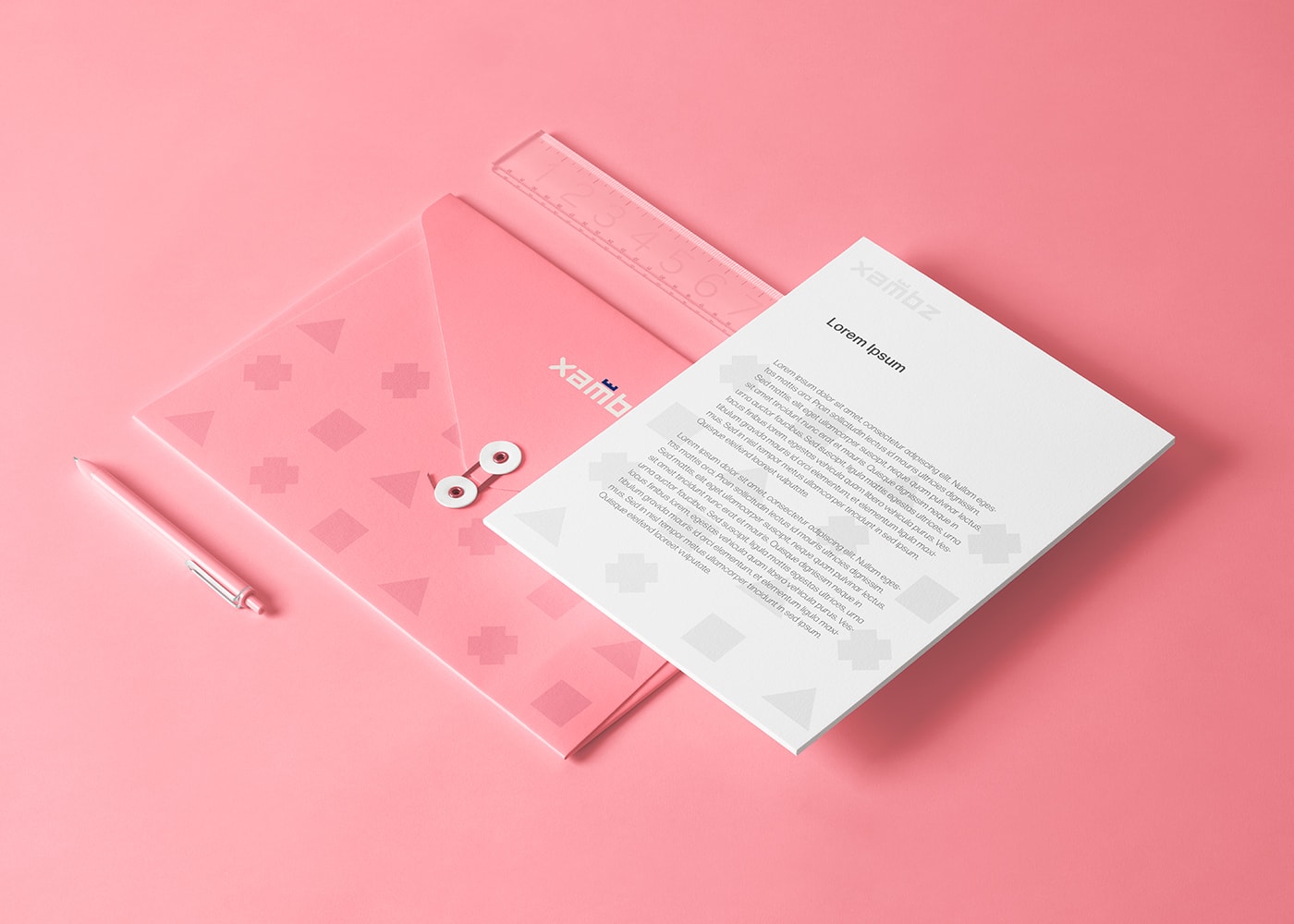 Xambz 兒童派對(duì)定制精品店品牌VI視覺(jué)設(shè)計(jì)案例，VI形象設(shè)計(jì)，兒童精品店設(shè)計(jì)，深圳VI設(shè)計(jì)，左右格局