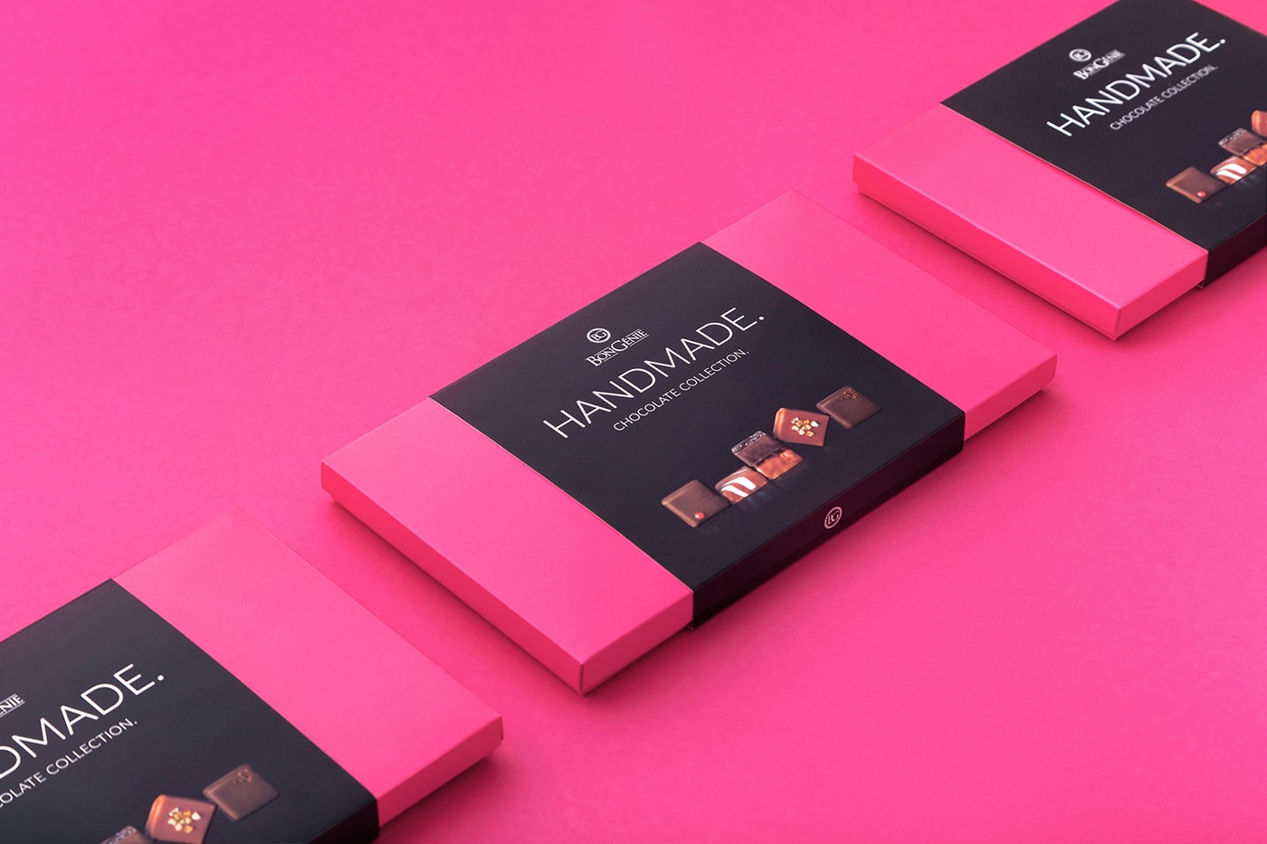 國外知名 BONGENIE 優質手工巧克力品牌VI設計——高級包裝的品牌戰略，食品VI設計，快消品VI設計，包裝設計，深圳VI設計，左右格局