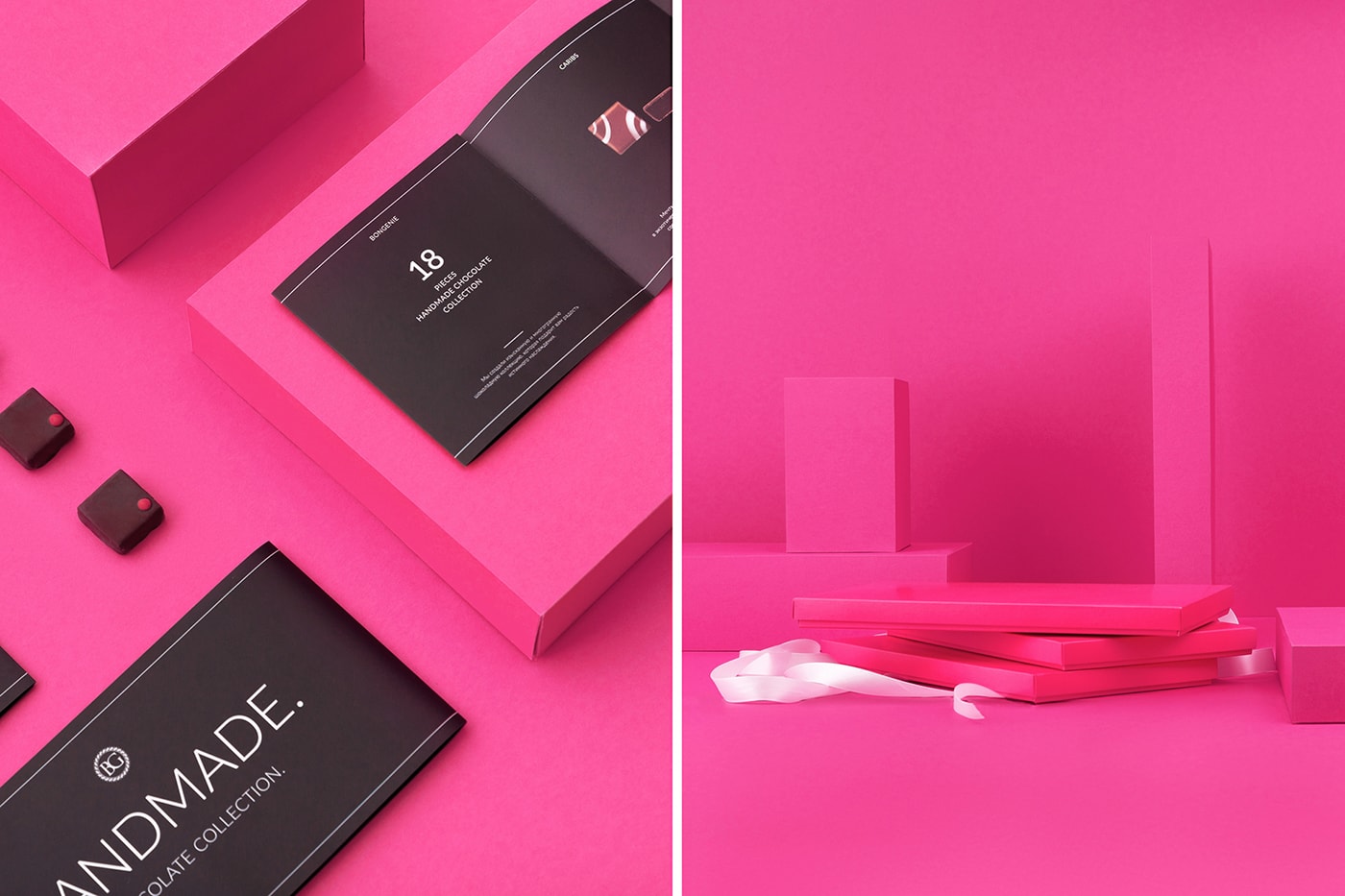 國外知名 BONGENIE 優質手工巧克力品牌VI設計——高級包裝的品牌戰略，食品VI設計，快消品VI設計，包裝設計，深圳VI設計，左右格局