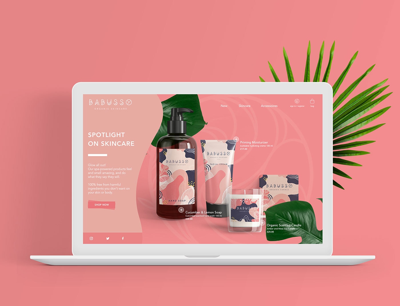 化妝品VI設計，品牌全案策劃，深圳VI設計，左右格局