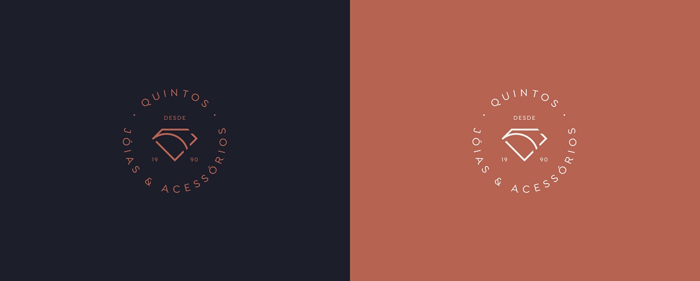 珠寶品牌VI設計，高端VI設計，深圳VI設計，左右格局