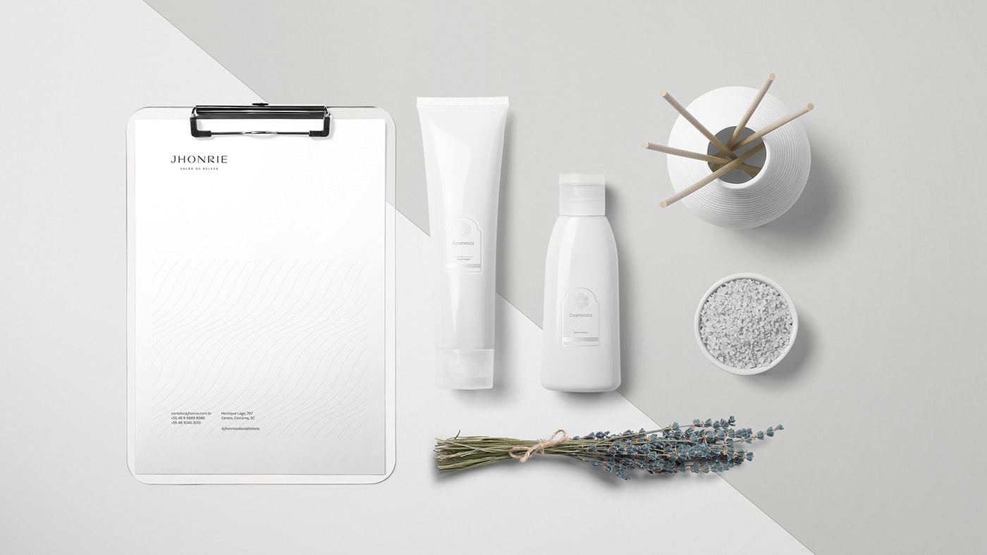 精致知名的美容院VI形象設計如何塑造品牌 美容院VI設計,高端VI形象設計,深圳VI設計,左右格局