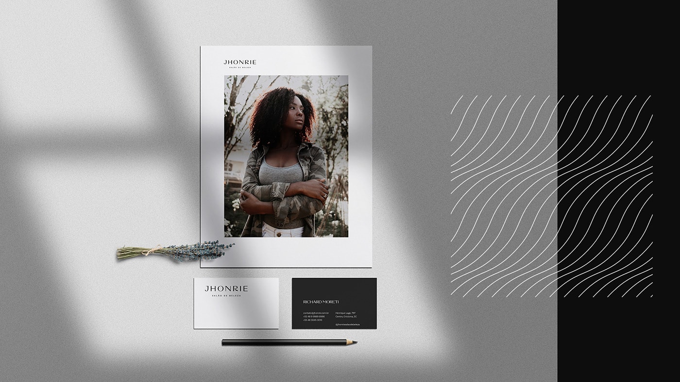 精致知名的美容院VI形象設計如何塑造品牌 美容院VI設計,高端VI形象設計,深圳VI設計,左右格局