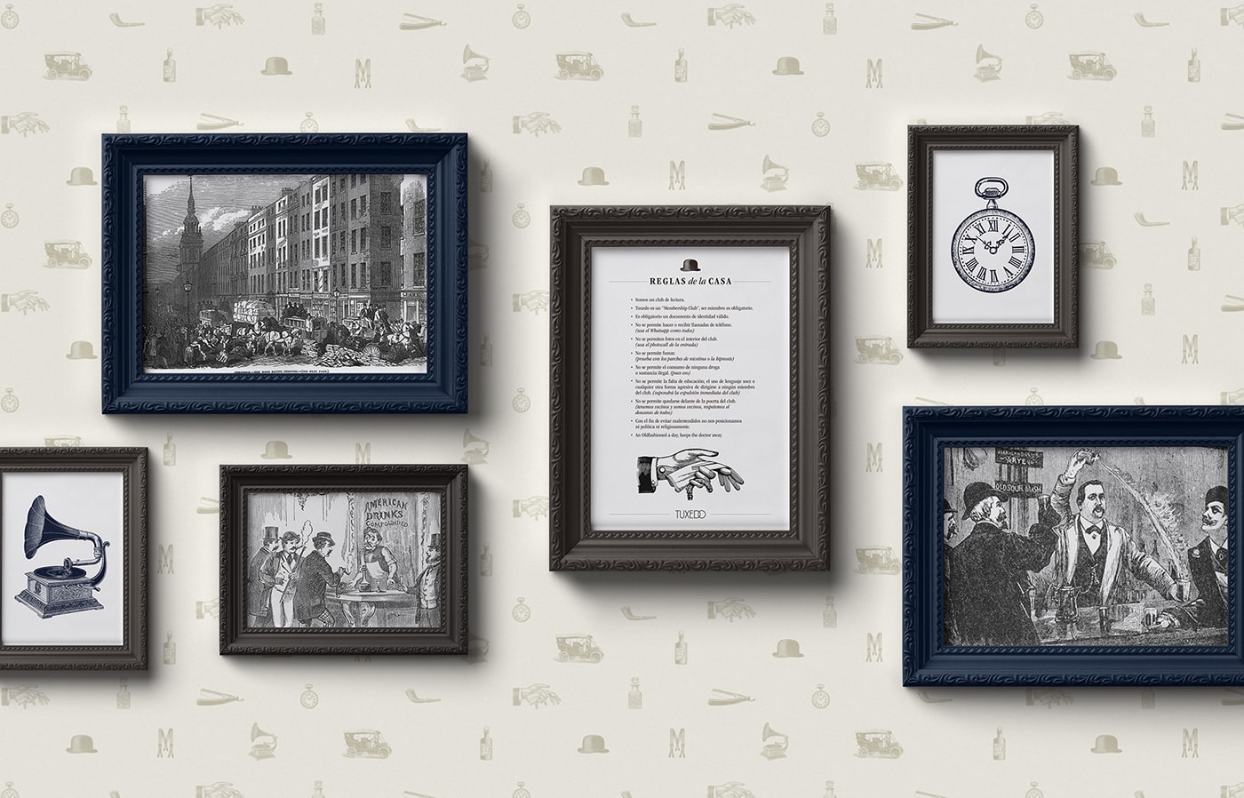 TUXEDO 精品酒吧俱樂部品牌VI設(shè)計 酒吧品牌策劃,餐飲VI設(shè)計,深圳VI設(shè)計,左右格局