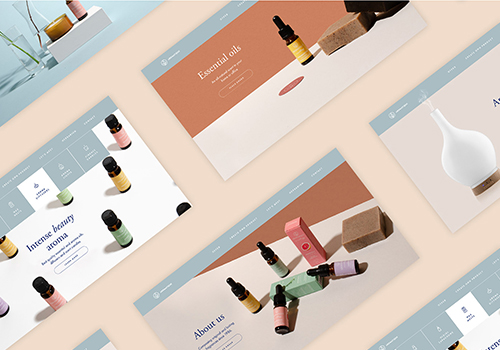 高端天然香薰化妝品品牌包裝VI設(shè)計(jì)案例 