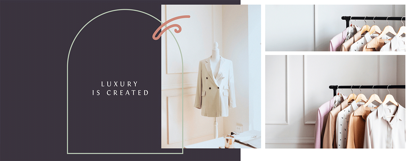 深圳服裝vi設(shè)計，時尚服裝vi設(shè)計，服裝vi設(shè)計策劃，深圳vi設(shè)計公司，左右格局
