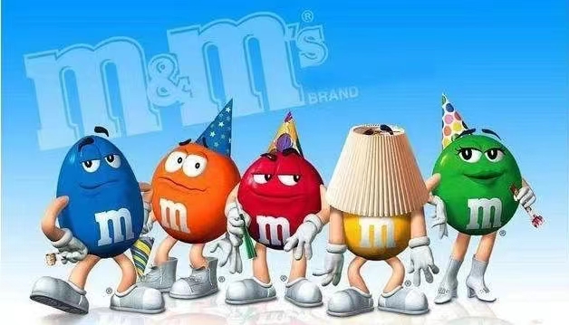 M&M巧克力豆公仔 M&M巧克力豆公仔