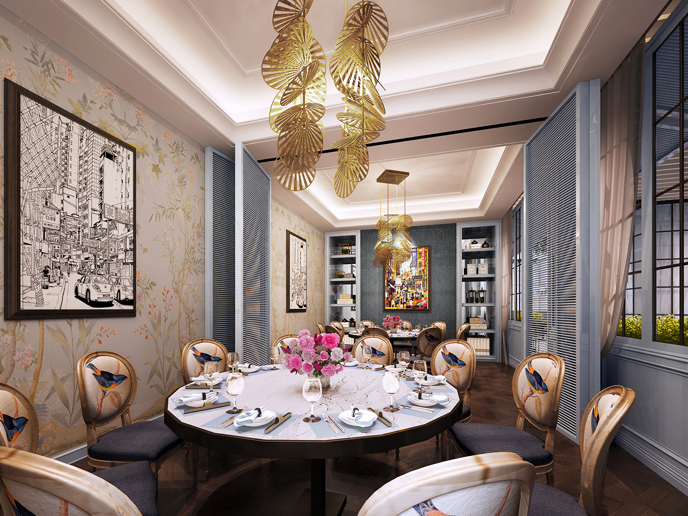 港式茶餐廳蘇絲黃餐廳空間設(shè)計(jì)-左右格局 港式茶餐廳蘇絲黃餐廳空間設(shè)計(jì)-左右格局