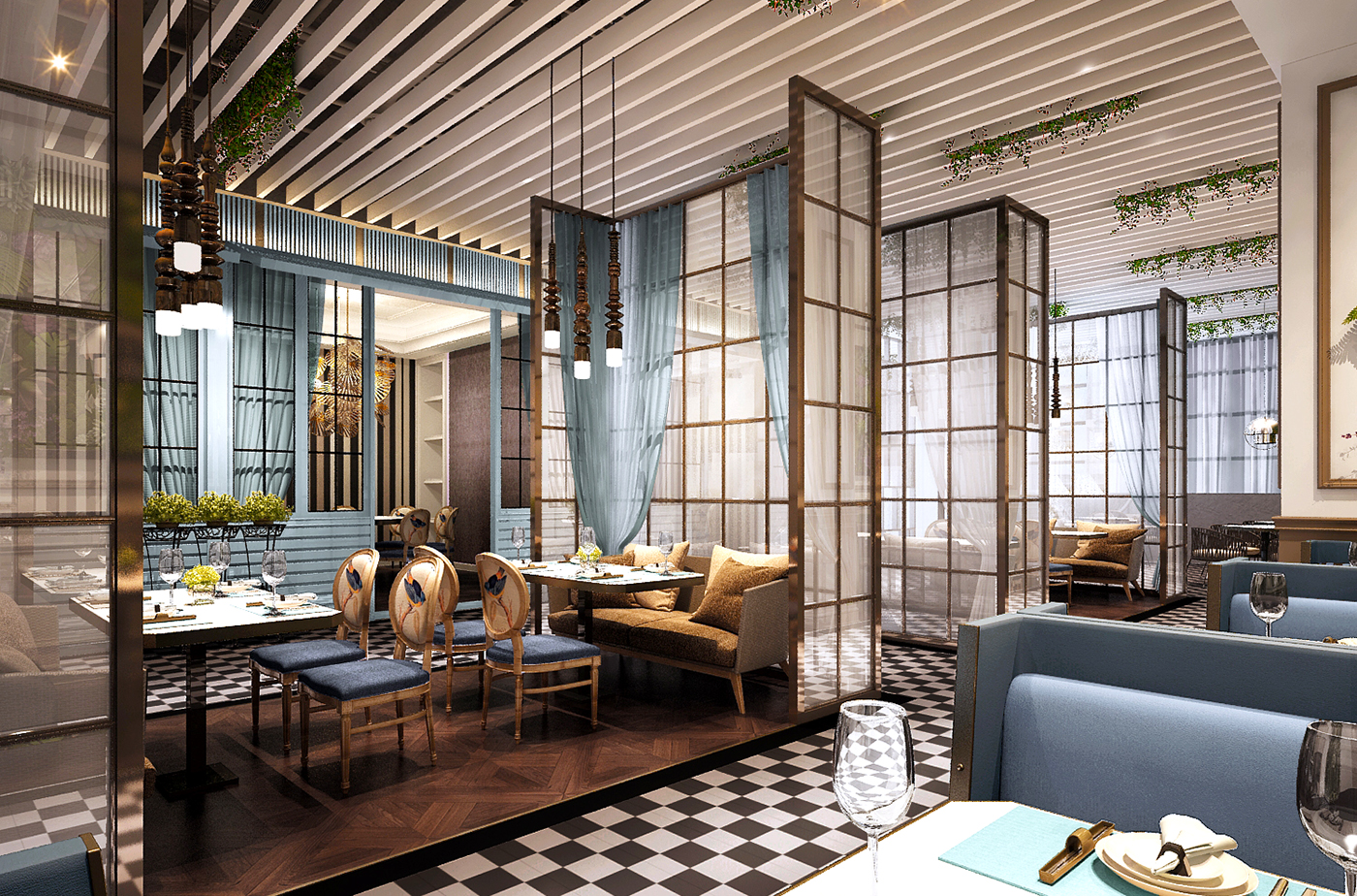 港式茶餐廳蘇絲黃餐廳空間設(shè)計(jì)-左右格局 港式茶餐廳蘇絲黃餐廳空間設(shè)計(jì)-左右格局