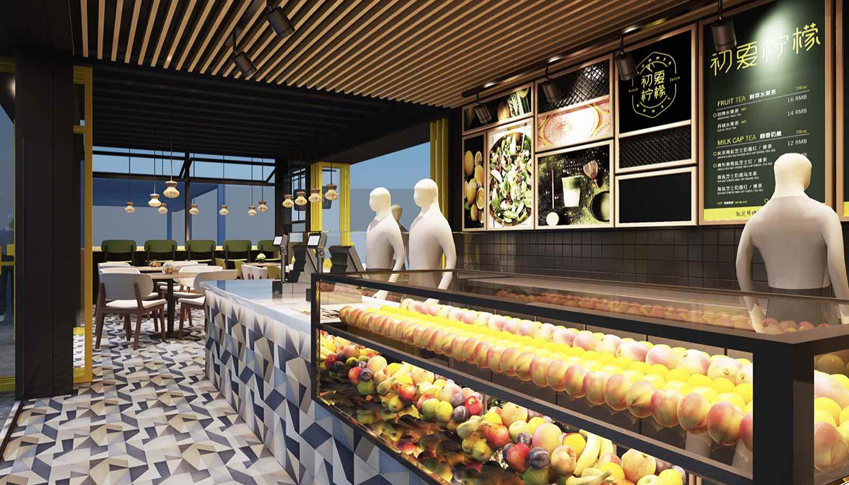 輕餐飲(鮮榨飲品)全案策劃,形象空間設計-左右格局 輕餐飲(鮮榨飲品)全案策劃,形象空間設計-左右格局