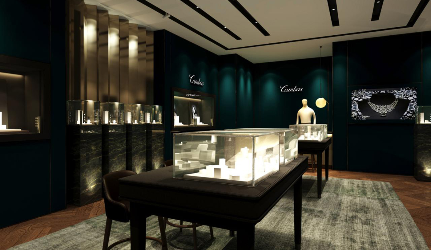 CAMBAS輕奢珠寶品牌空間設計-深圳左右格局 CAMBAS輕奢珠寶品牌空間設計-深圳左右格局