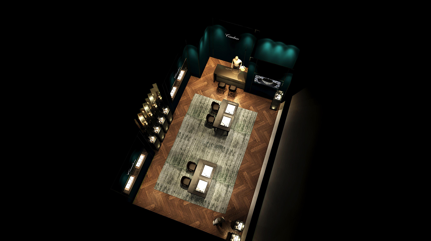 CAMBAS輕奢珠寶品牌空間設計-深圳左右格局 CAMBAS輕奢珠寶品牌空間設計-深圳左右格局