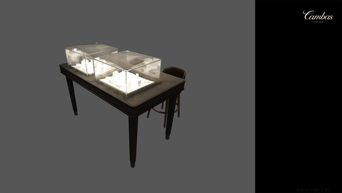 CAMBAS輕奢珠寶品牌空間設計-深圳左右格局 CAMBAS輕奢珠寶品牌空間設計-深圳左右格局